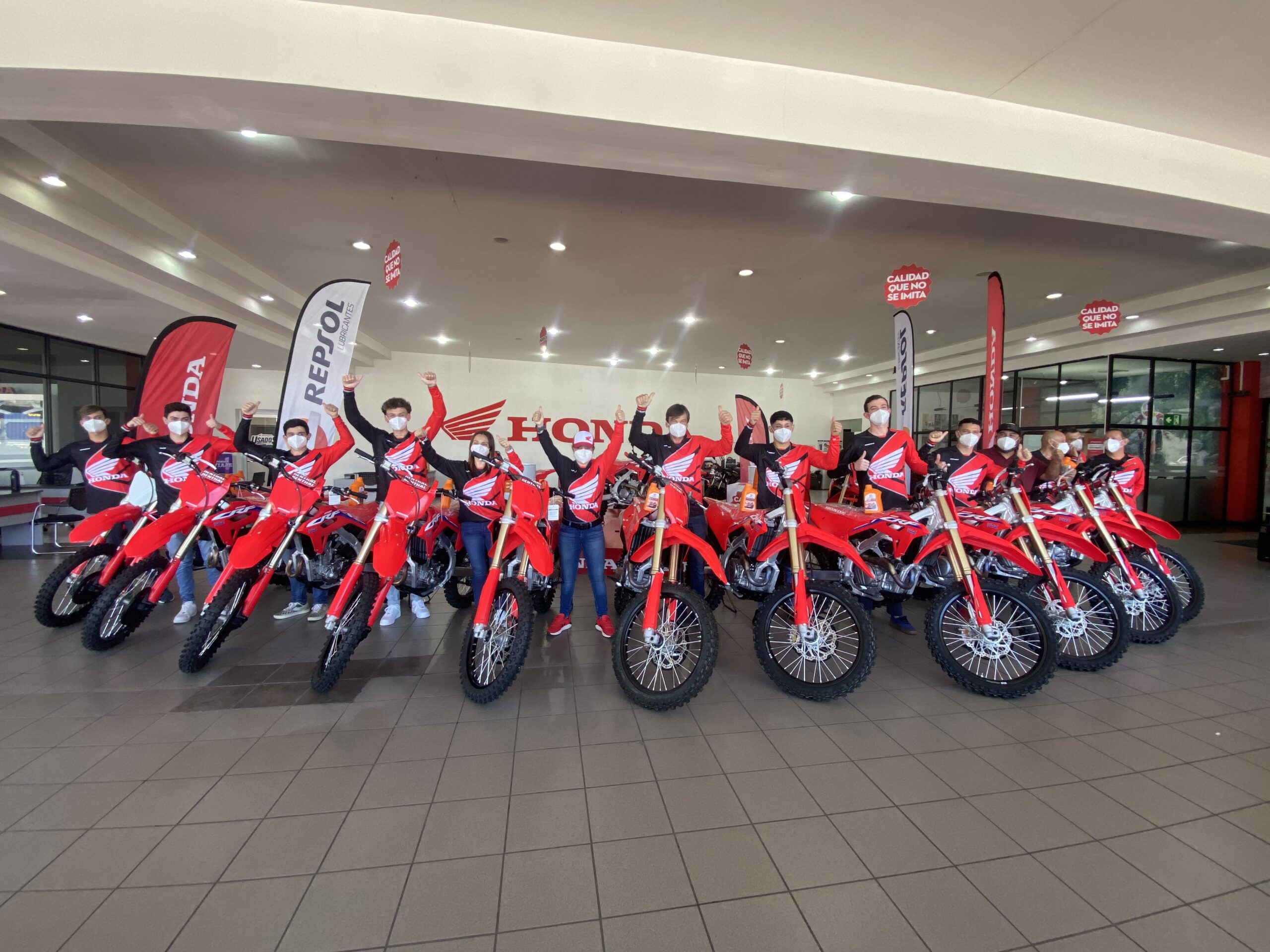 Equipo de Motocross Honda Repsol Pasión MX llega a las pistas